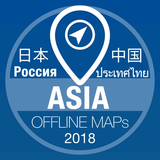 亚洲离线地图GPS免费iso下载
