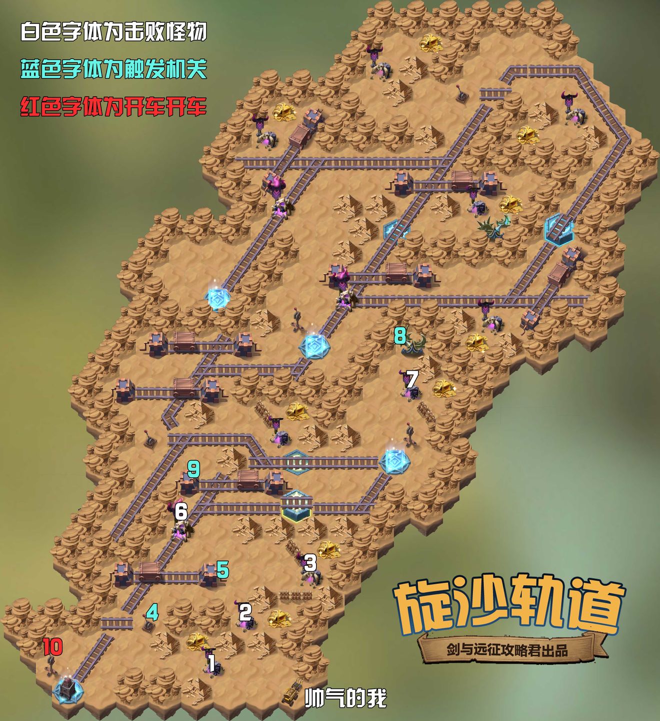 剑与远征旋沙轨道攻略