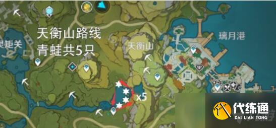 原神青蛙在哪里抓