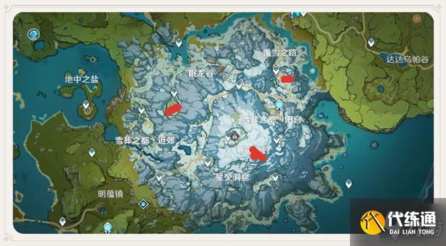 原神1.2雪山任务图文攻略