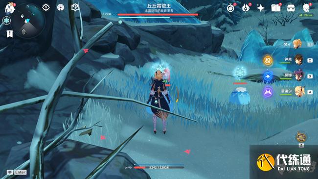 原神1.2雪山任务图文攻略