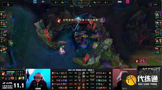 LOL:“TOP虎”首秀大成功,RNG