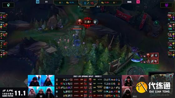 LOL:“TOP虎”首秀大成功,RNG