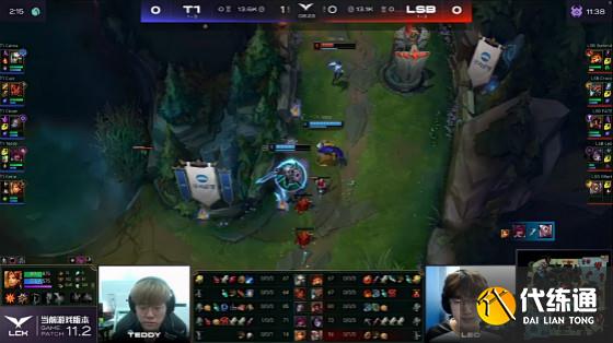 LOL:妮蔻关键大招拯救战局,T1