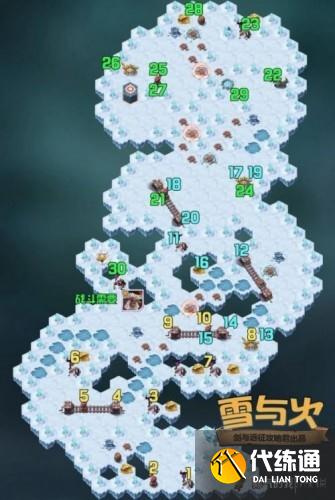 剑与远征雪与火通关路线是什么？剑与远征雪与火通关攻略分享