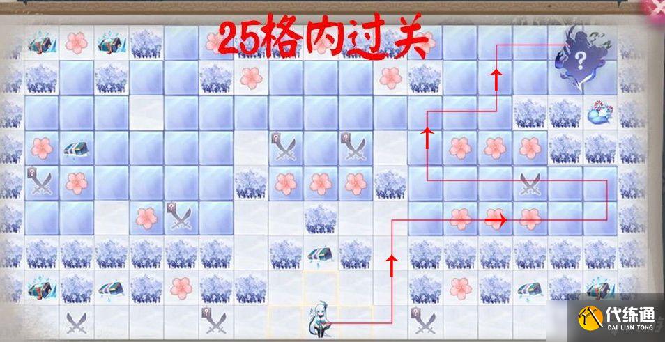 阴阳师一叶樱林路线推荐:雪落樱祭樱林试炼一叶怎么走