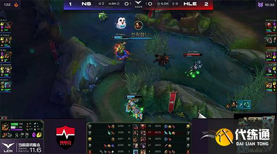 LOL:Chovy四杀发条力挽狂澜,HLE翻盘3-2淘汰NS
