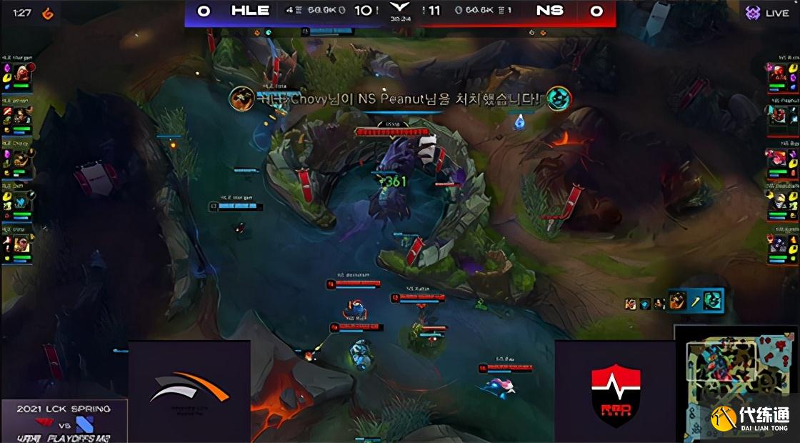 LOL:Chovy四杀发条力挽狂澜,HLE翻盘3-2淘汰NS
