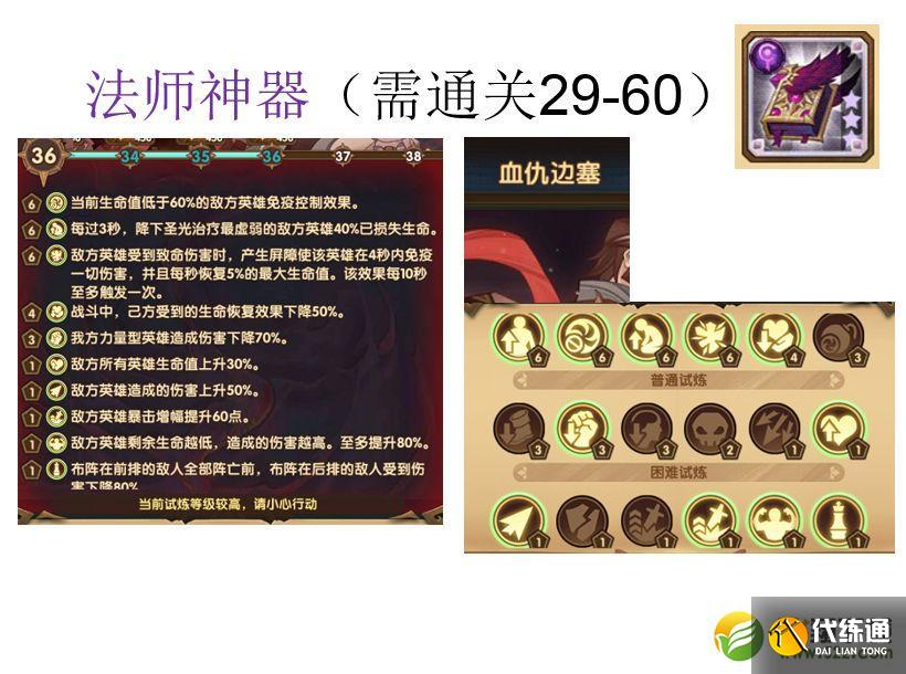 剑与远征神器试炼详细打法攻略