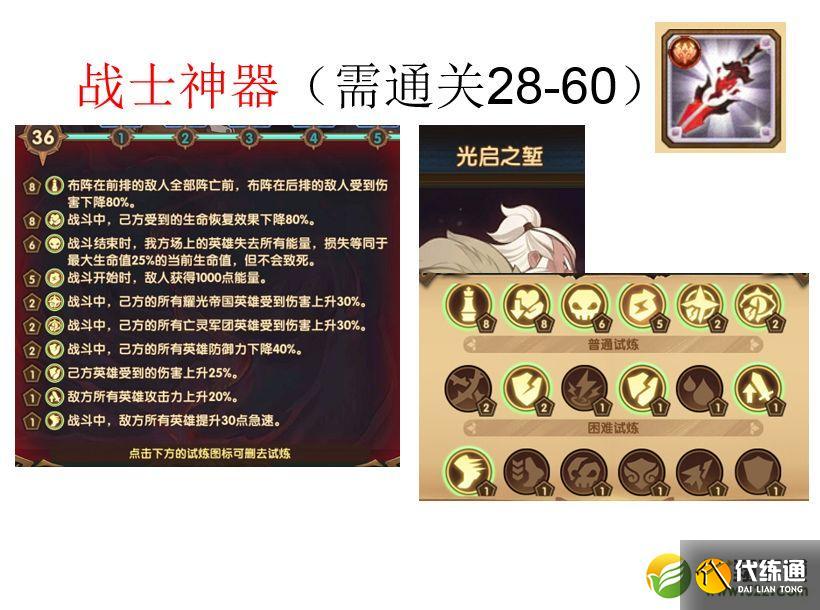 剑与远征神器试炼详细打法攻略