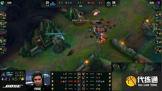 LOL-MSI:DK并非无敌!北美之光C9主动出击强势击败DK