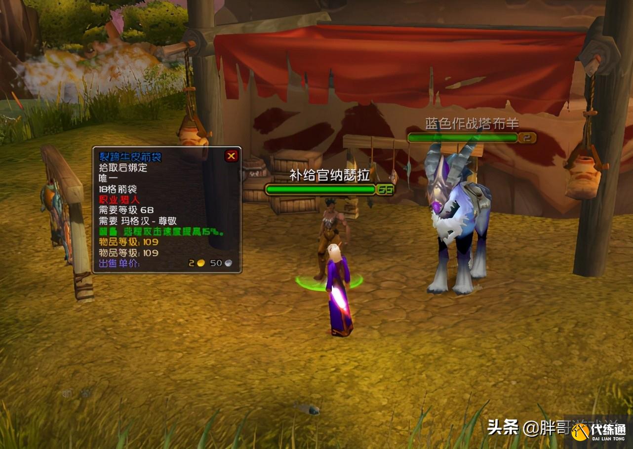 魔兽世界：TBC猎人武器袋获取方法，刷这几个声望，换武器不用愁