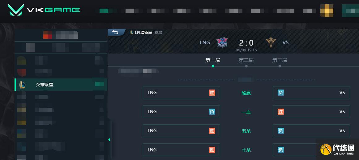 LOL-LPL:Tarzan兰博“通天代”杀穿野区,LNG“人机局”横扫V5
