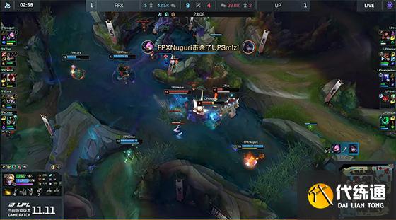 LOL-LPL:Lwx伊泽瑞尔天秀大招千里狙杀水泉瑞兹,FPX