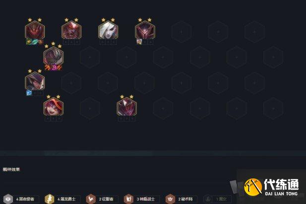 云顶之弈11.12黑夜屠龙阵容怎么玩