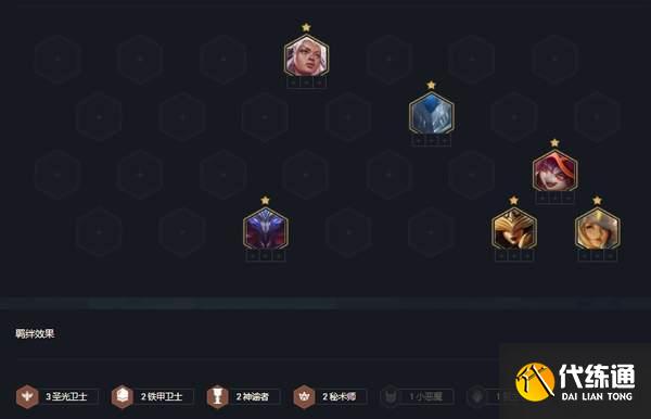 云顶之奕手游11.12版本圣光盾秘阵容玩法指南