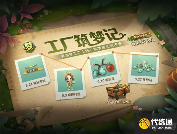 跑跑卡丁车手游工厂筑梦记活动攻略