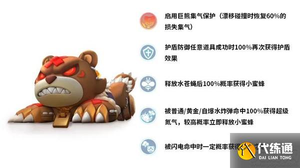 跑跑卡丁车手游森林巨熊属性怎么样