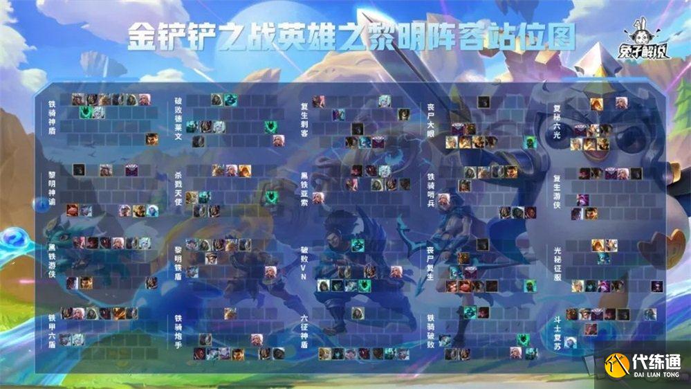 金铲铲之战英雄之黎明最强阵容
