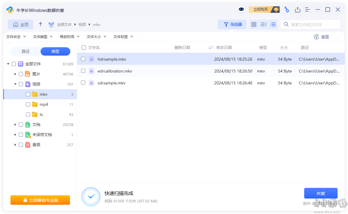 牛学长Windows数据恢复工具正式版