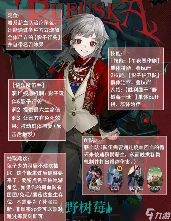 重返未来1999新角色野树莓详解