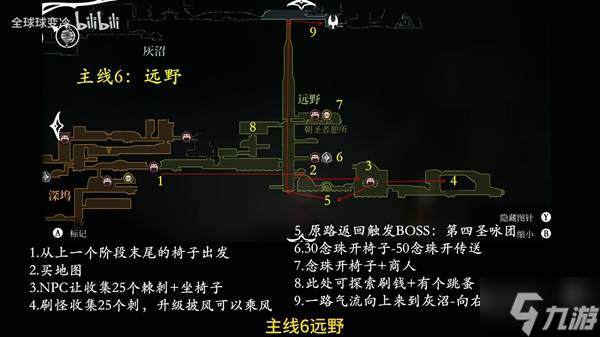 《空洞骑士丝之歌》全结局流程路线规划