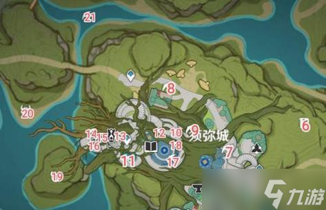 《原神》黄金屋宝箱位置揭秘（在这里找到每一个黄金屋宝箱的位置）