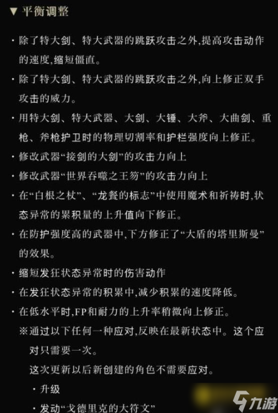 艾尔登法环1.04版本更新内容详解