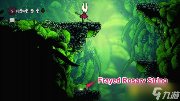 《空洞骑士丝之歌》苔穴入口怎么过-苔穴入口流程图文攻略