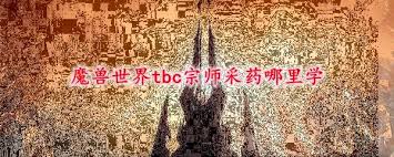 魔兽世界tbc宗师急救学习地点在哪