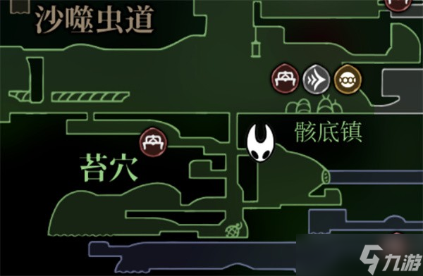 空洞骑士丝之歌苔莓全收集指南