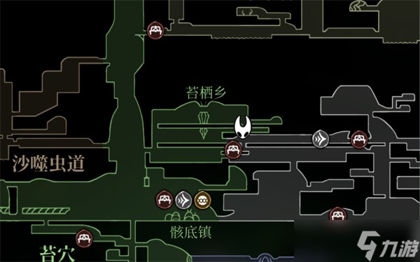 空洞骑士丝之歌苔莓全收集指南