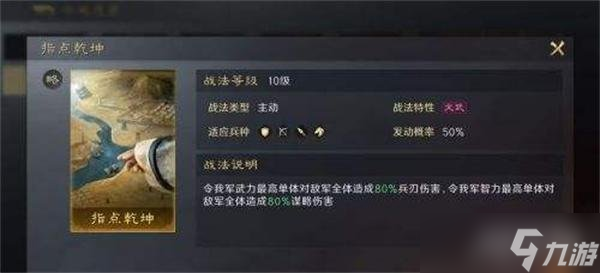 三国谋定天下运筹帷幄战法怎么样