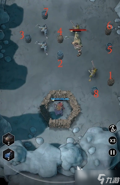 地下城堡4雪狼之径通关攻略