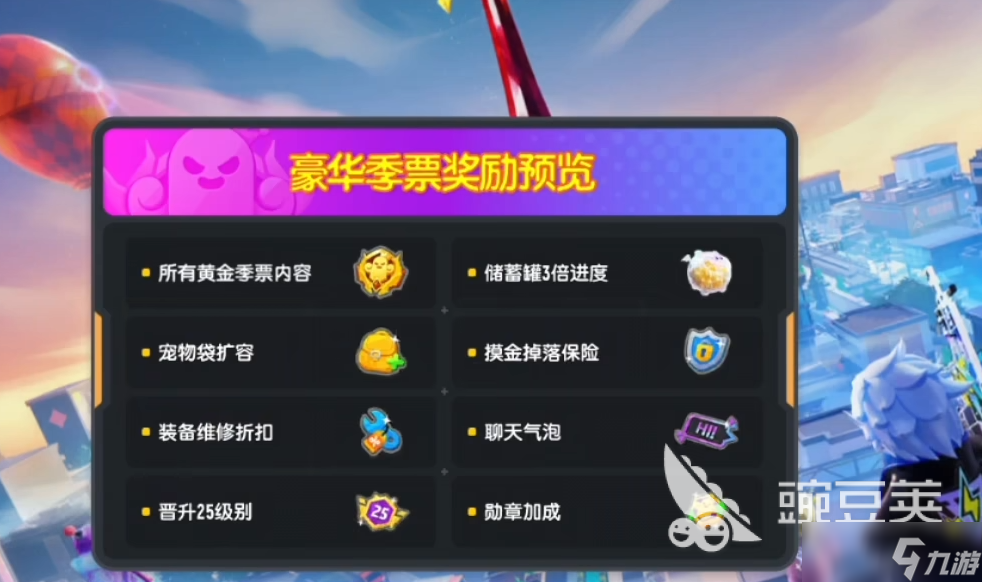 香肠派对ss22赛季季票有哪些类型