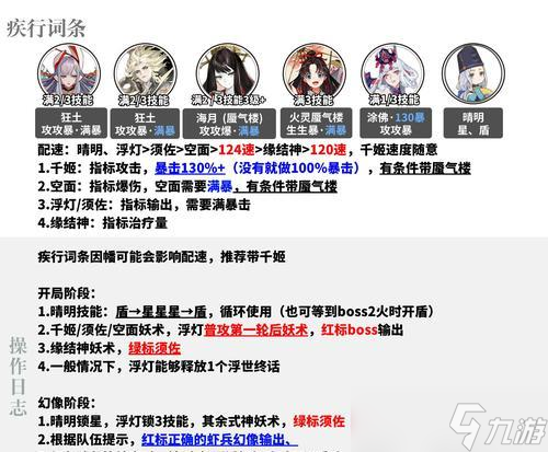 阴阳师9楼快速打怪方法？