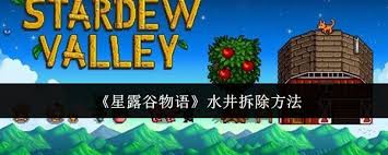 星露谷物语水井拆除技巧与方法_星露谷物语农场规划