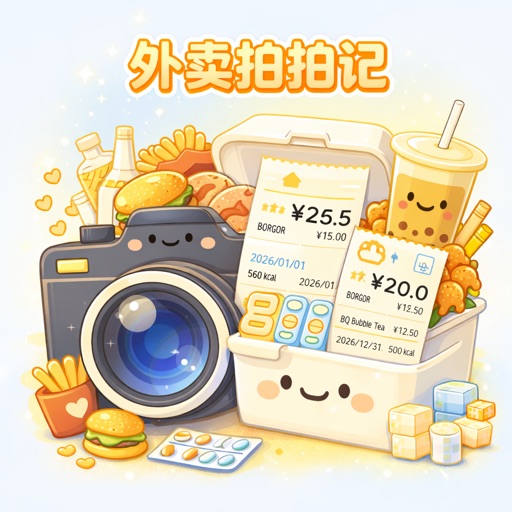 外卖拍拍记_奶茶外卖拍一拍记录每一次美好心情免费下载-外卖拍拍记_奶茶外卖拍一拍记录每一次美好心情iso下载